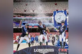第十届北京国际马术大师赛：中国骑手夺得150CM大奖赛冠军图片