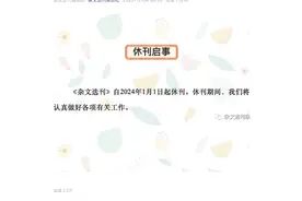 《杂文选刊》休刊，“杂文精神”不可休图片