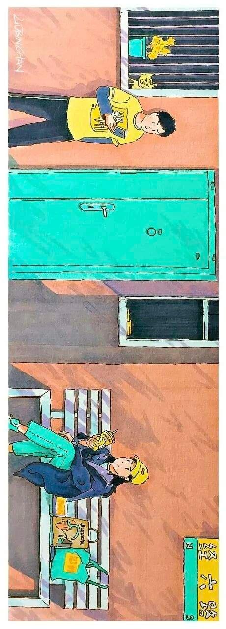 嗨！我画下了赏秋的你