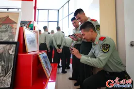 国庆期间 武警北京总队执勤第六支队开展多样文化活动图片