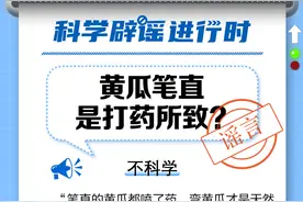 中新真探：黄瓜笔直是因为打了药吗？图片