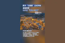 武汉“江夏里”正式开街，游客称赞：现代版“清明上河图”！图片