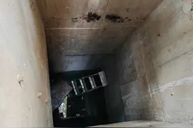 西安8岁女童小区内坠井身亡，业主称一年前已有人反映隐患，事发后才设置铁板、警示语图片