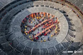 全村人都来了！到“广东第一大土围楼”祈福，感受地道客家味图片