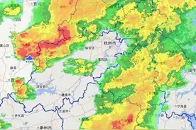 杭州已被雨区包围！刚刚确认，更猛的正在路上！今天下班早点回家！图片