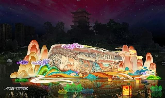 3000盏花灯点亮大足，随手一拍就是国风大片！