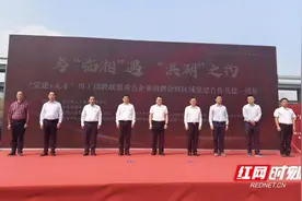 招聘会开进车间！千人择业！临湘与洪湖“党建+人才”跨域人才联招图片