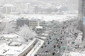 韩国因大雪取消和延误的航班或继续增加图片