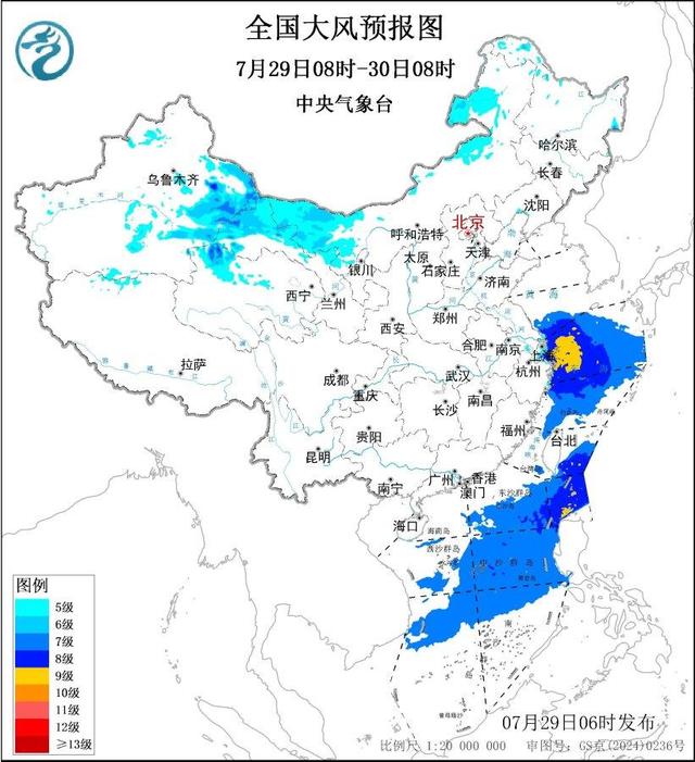 福建东南部等部分地区有大到暴雨