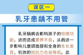 周知！6个儿童口腔健康误区图片