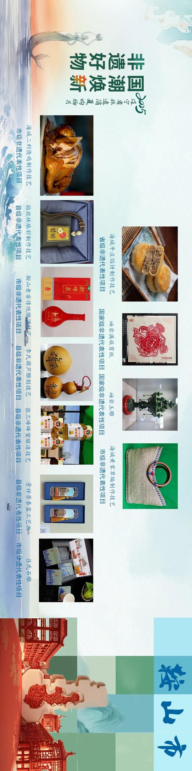 14市非遗旅游商品集合！快来Pick你心中的辽宁“非遗好物”→