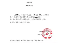 11类高频基层证明材料可线上开具，襄阳东津新区开出首张基层电子证明图片