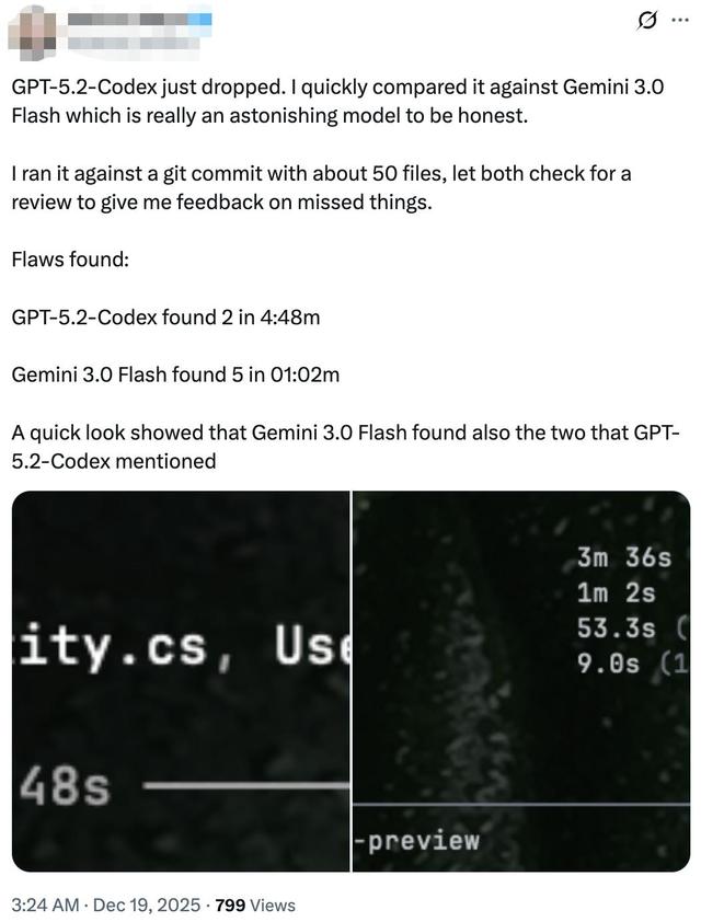 OpenAI最强编程模型登场，实测竟又被Gemini 3 Flash按趴下