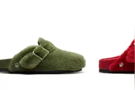 勃肯新拖鞋从里到外毛茸茸，花知晓新品灵感来自蝴蝶云肩｜是日美好事物图片