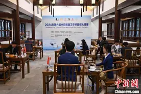 中日韩聂卫平杯围棋大师赛落子 三国棋手草堂纹枰争锋图片