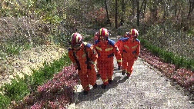 男子登山迷路，信阳消防紧急救援