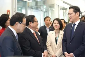 三星李在镕在印度考察公司业务 将出席亚洲首富儿子婚礼图片