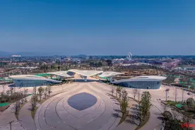 设计师带你看世园｜入园第一道风景：在“芙蓉花”下感受惬意图片