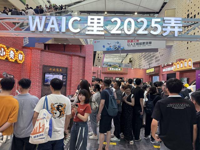 从抽象技术到生动具象，在2025WAIC感知AI生产力