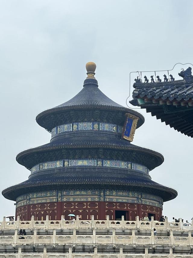 天坛 立秋的第一场雨