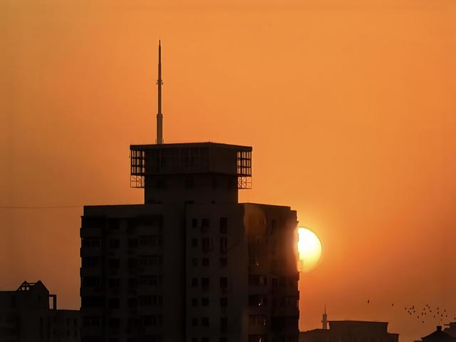 夕阳如画点缀京城！点击收藏腊八节里的冬日美景