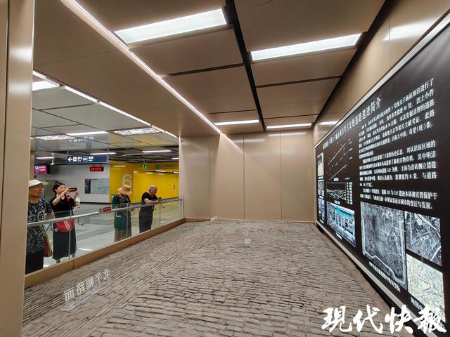 明清砖路原址展陈，地铁站变身“博物馆”讲述城市千年脉动