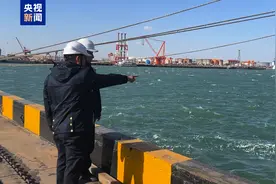 受大风影响 天津海事局实施水上交通管制图片