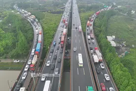 G1503高东收费站今日上午已现缓行，上海这些高速将迎出城高峰图片