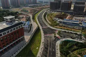 全长约1.87公里，广州增城又一市政道路通车图片