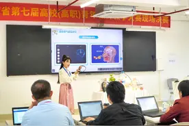 高职教师“大比武”，赛场“秀绝活”图片