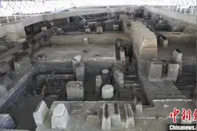 浙江绍兴稽中遗址发现越国大型建筑基址图片