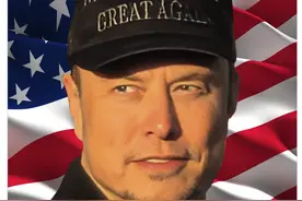 马斯克更新社媒账户头像：头戴深色“MAGA”帽图片