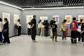 看看孩子们画笔下的世界，潮州市第三届少儿绘画创意大赛作品展开幕图片
