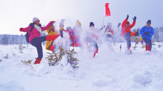 速来！和龙仙峰老里克景区一键开启冰雪童话副本