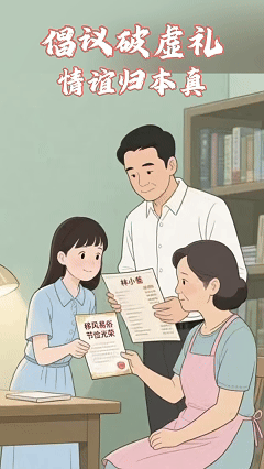 崇阳：AI海报丨当成长成为勋章 爱意自当置顶