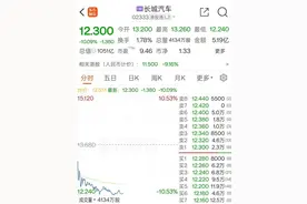 股价大跌！长城汽车销量逆势下滑，回应“关闭欧洲总部”图片