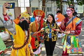 第一届海峡两岸民俗文体汇参访团走进广东汕尾图片