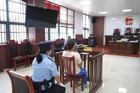 假恋爱真骗钱，百色德保一女子出庭受审图片