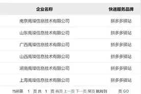 拼多多已获快递驿站经营业务许可证，快递服务品牌为“拼多多驿站”图片