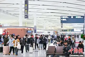 成都国际航空枢纽春节期间运送旅客214.4万人次图片