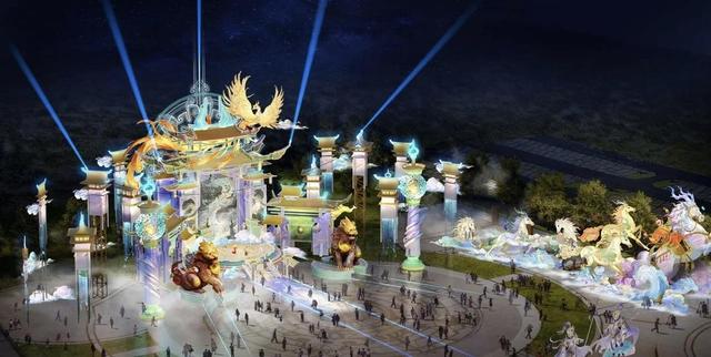 玉黛湖景区升级更名淄博花灯齐彩城 公开征集核心Slogan