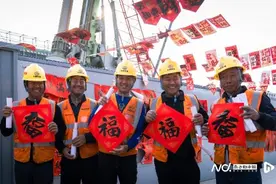 春节“不打烊”！广湛高铁规模最大站房——佛山站迎新进展图片