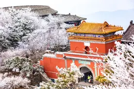 泰山景区暂停开放：或将出现较大范围雨雪降温天气图片