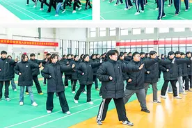 以军人之姿 筑青春之梦——芜湖科技工程学校开展2024年军体拳比赛图片