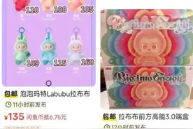 鱼眼·观察｜600元的拉布布热炒上万：中国潮玩品牌正跨出国门成国际文化符号图片