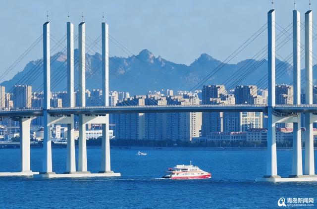 海上新山东丨破百万 开航即火爆！青岛“海上穿大桥”新航线助力海上旅游破局跃升