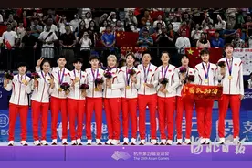 聚焦亚运会丨中国女篮夺冠图片