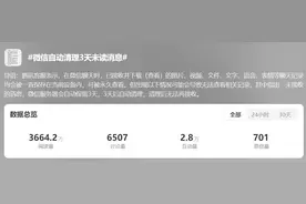 微信自动清理3天未读消息引热议，官方回应图片