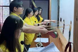 这群大学生让传统皮影戏与亚运元素相遇 呈现出新的文化特色图片