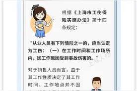 这些情况是否算工伤？来看市人社局的解答→图片